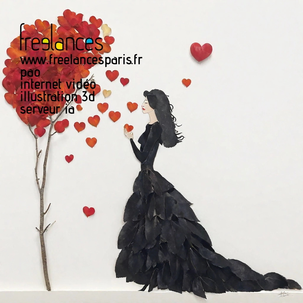 Pao mise en page internet vidéo illustration 3d serveur IA générative AI freelance paris studio de création magazines yrvmpny0